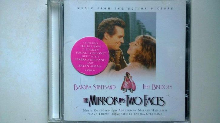 Barbra Streisand & Marvin Hamlisch - The Mirror Has Two Face, Cd's en Dvd's, Cd's | Pop, Zo goed als nieuw, 1980 tot 2000, Ophalen of Verzenden