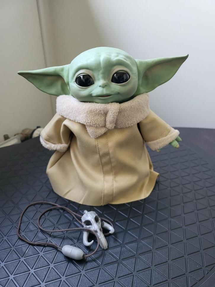 Star Wars The Mandalorian Speelfiguur Baby Yoda Grogu robot, Verzamelen, Star Wars, Zo goed als nieuw, Actiefiguurtje, Ophalen of Verzenden