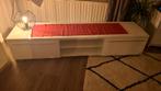 Witte Tv meubel 180cm breed, Huis en Inrichting, Kasten | Televisiemeubels, Ophalen, 150 tot 200 cm, Zo goed als nieuw, Minder dan 100 cm