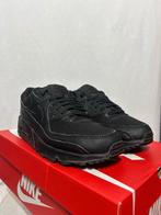 ALS NIEUW! Maat 40,5 - Nike Air Max 90 Triple Black, Verzenden, Zwart, Nike, Nike
