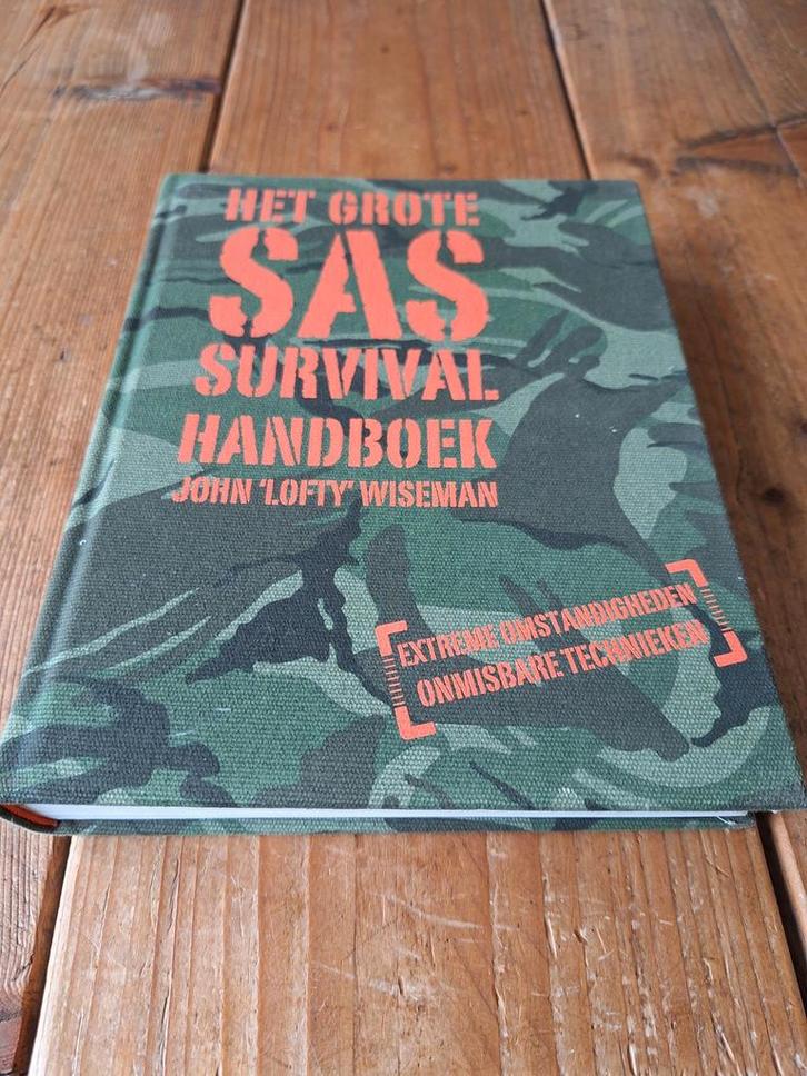 Het Grote SAS Survival Handboek - John 'Lofty' Wiseman, Boeken, Hobby en Vrije tijd, Zo goed als nieuw, Overige onderwerpen, Ophalen of Verzenden
