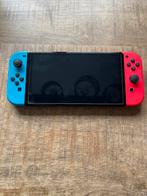 nintendo switch oled, Spelcomputers en Games, Spelcomputers | Nintendo Switch, Ophalen of Verzenden, Zo goed als nieuw, Met 1 controller