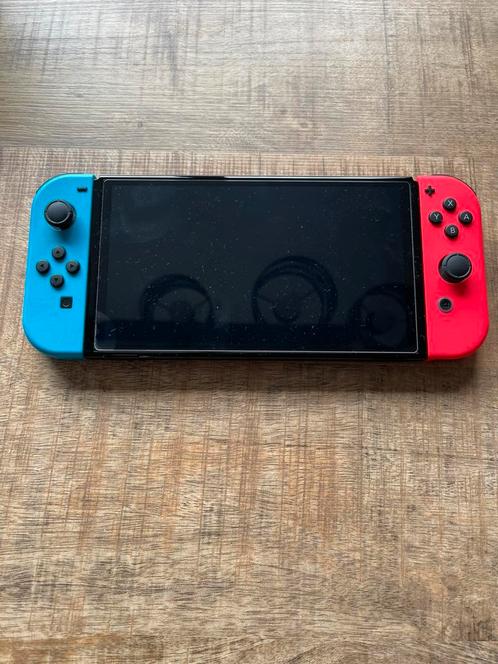 nintendo switch oled, Spelcomputers en Games, Spelcomputers | Nintendo Switch, Zo goed als nieuw, Switch OLED, Met 1 controller