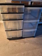 Twee rolcontainers, Huis en Inrichting, Kasten | Ladekasten, Ophalen, 25 tot 50 cm, 50 tot 100 cm, Minder dan 100 cm