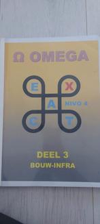Omega exact deel 3 bouw-infra, Boeken, Ophalen of Verzenden, Zo goed als nieuw, Overige niveaus, Nederlands