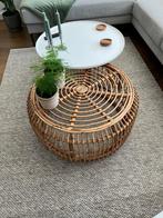 Rotan salon tafel, Ophalen, Overige materialen, 50 tot 100 cm, Rond