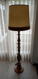 Vintage Staande Lamp, Ophalen, Hout, Gebruikt, Vintage