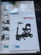 Brio opvouwbare scootmobiel 4 wiel, Diversen, Brommobielen en Scootmobielen, 10 km/u of minder, 16 t/m 25 km, Zo goed als nieuw