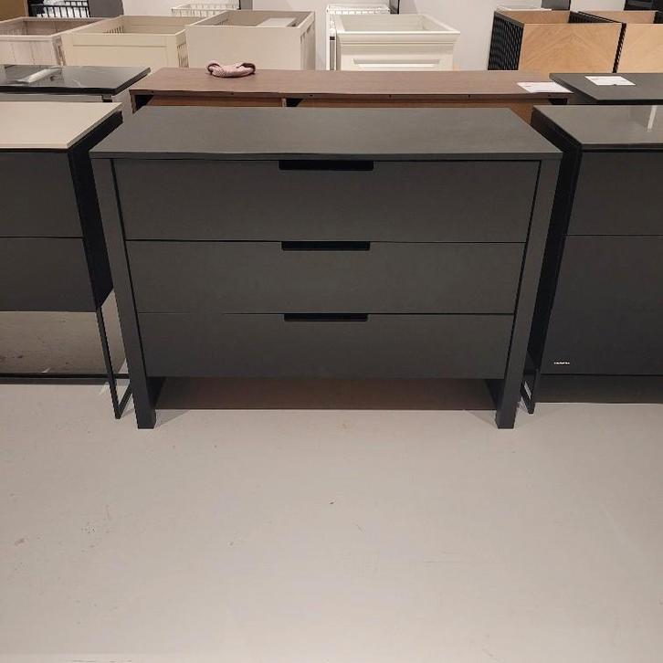 De Europe Baby Ralph Commode Zwart, Kinderen en Baby's, Kinderkamer | Commodes en Kasten, Zo goed als nieuw, Commode, 90 tot 105 cm