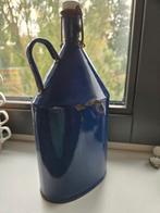 Blauwe Emaille Veldfles, Ophalen of Verzenden