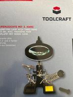 Toolcraft LED-loeplamp met 3e hand, Ophalen of Verzenden, Nieuw