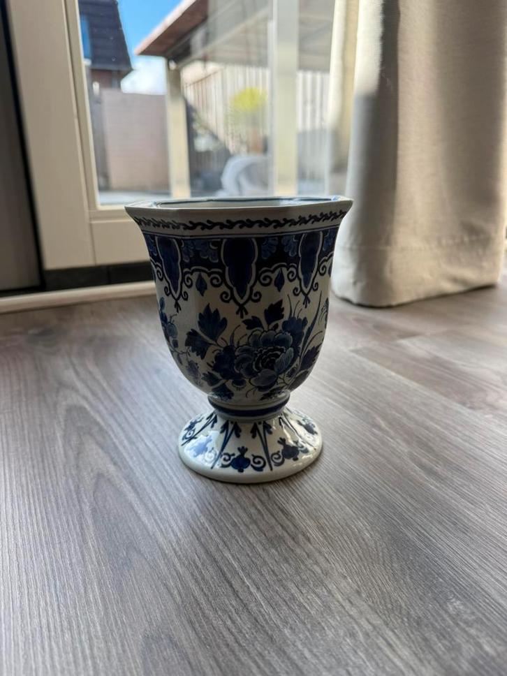 Porceleyne fles delfts blauwe antieke vaas 1924, Antiek en Kunst, Antiek | Keramiek en Aardewerk, Ophalen of Verzenden