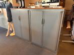 2x Steelcase roldeurkasten – professioneel design, staal, Ophalen, Gebruikt, 50 tot 100 cm, Metaal