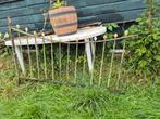 oud (smeed) ijzeren poort/ hekwerk, Tuin en Terras, Ophalen, Gebruikt, IJzer, Sierhekwerk
