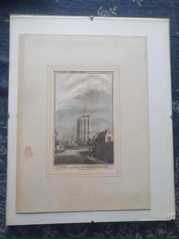 Toren van de Groote Kerk te Zierikzee 1747 Philips beschikbaar voor biedingen