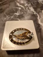 Ermani Bulatti Broche - Vintage Stijl- parelmoer, Sieraden, Tassen en Uiterlijk, Broches, Ophalen of Verzenden, Zo goed als nieuw