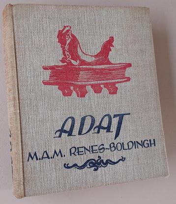 ADAT -verhaal van liefde uit 't echte Indische leven -antiek beschikbaar voor biedingen