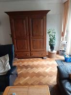 Mooie houten kast, Ophalen, 100 tot 150 cm, Klassiek, 150 tot 200 cm