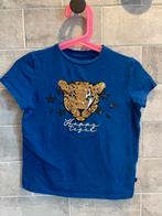 T shirt met gouden tijger maat 98-104, Kinderen en Baby's, Kinderkleding | Maat 98, Meisje, Gebruikt, Ophalen of Verzenden, Shirt of Longsleeve
