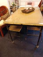 TUINSET, eetkamer tafel met 4 stoeltjes, nu €20 LOOM, Ophalen, Onbekend, Onbekend, Onbekend