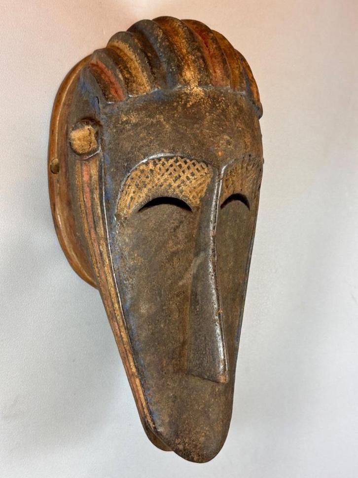 250882 Mooi Afrikaans Bambara dierlijk masker uit Mali., Antiek en Kunst, Kunst | Niet-Westerse kunst, Ophalen of Verzenden
