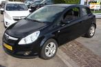 Opel Corsa 1.4-16V Enjoy airco Nieuwe APK!, Auto's, Voorwielaandrijving, Stof, Gebruikt, Zwart