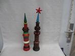Twee stuks Houten speelgoed Stacking Tower [ russia ], Ophalen of Verzenden, Zo goed als nieuw, Overige typen