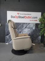 Staopstoel Goteborg met Accu en Topswing, Huis en Inrichting, Fauteuils, Minder dan 50 cm, Minder dan 75 cm, Leer, Ophalen of Verzenden