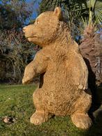 Grote gouden beer teddy babykamer zwanger beeld tuin, Tuin en Terras, Tuinbeelden, Ophalen, Nieuw, Kunststof, Dierenbeeld