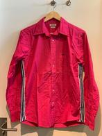 Exclusive flashy Bellerose shirt with sporty elastic bands, Zo goed als nieuw, Bellerose, Roze, Halswijdte 39/40 (M)