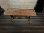 Antiek Schoolbankje - Charmant en Uniek!, Huis en Inrichting, Bureaus, Ophalen, Gebruikt, Bureau