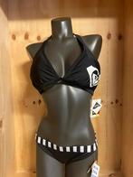 Roxy halter bikini maat top XL en slip L, Verzenden, Nieuw, Zwart, Bikini