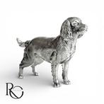 Zilveren hondenbeeldje (Spaniel-achtig)– 925 sterling, Ophalen of Verzenden, Zilver