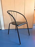 IKEA Boden chair (90’s vintage design) - 4x, Ophalen, Gebruikt, Zwart, Metaal