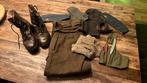 Partij militaire kleding riem bivak broek camouflage kisten, Ophalen of Verzenden, Landmacht, Nederland, Kleding of Schoenen