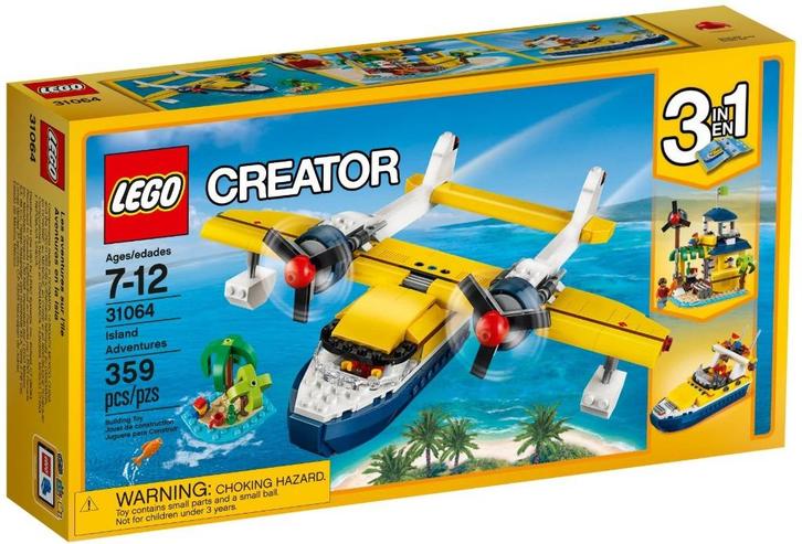 31064 - Creator: Seaplane Adventures, Kinderen en Baby's, Speelgoed | Duplo en Lego, Nieuw, Lego, Complete set, Verzenden