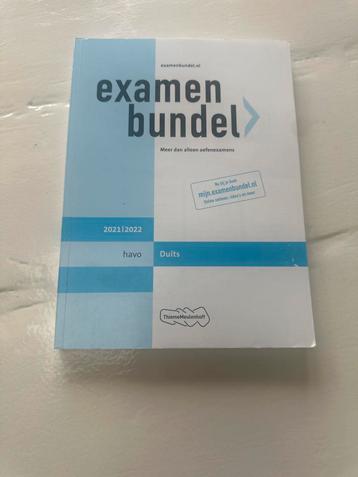 Examenbundel Duits HAVO 2021/2022 beschikbaar voor biedingen