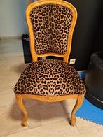 barok stoel luipaard print, Gebruikt, Eén, Ophalen
