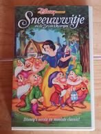 VHS Disney - Sneeuwwitje en de zeven dwergen VHS 3152416, Alle leeftijden, Ophalen of Verzenden, Zo goed als nieuw, Nederlandstalig