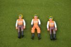 3 vintage Fisher Price poppetjes: Adventure People motorcycl, Ophalen of Verzenden, Gebruikt, Speelset