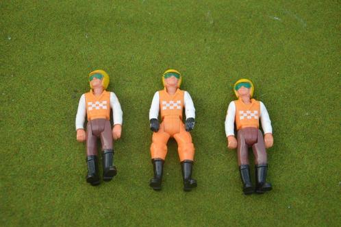 3 vintage Fisher Price poppetjes: Adventure People motorcycl, Kinderen en Baby's, Speelgoed | Fisher-Price, Gebruikt, Speelset