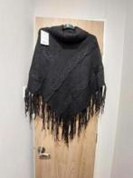 Zwarte poncho met kabel/kol van Fashion, one size, nieuwe, Kleding | Dames, Ophalen of Verzenden, Nieuw, Maat 38/40 (M), Zwart
