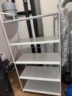 Witte Stellingkast - 4 Planken, Ophalen, Zo goed als nieuw