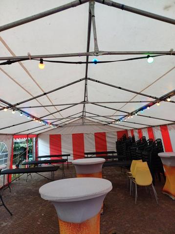 Grote party tent te huur 6x12 meter beschikbaar voor biedingen