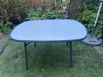 Dukdalf camping tafel, Caravans en Kamperen, Ophalen, Gebruikt, Campingtafel
