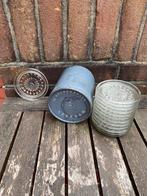 12 Glazen onderzetters / kelkebakjes Leerdam, Antiek en Kunst, Ophalen of Verzenden