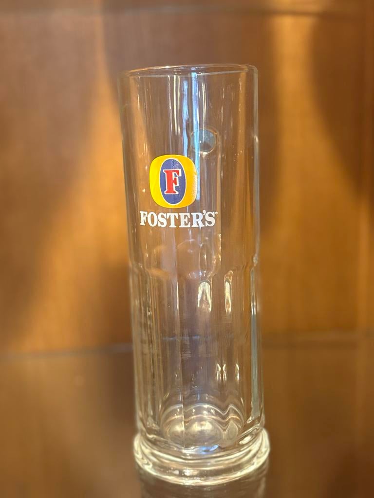 Officieel Foster's Lager Bierglas, Verzamelen, Biermerken, Ophalen of Verzenden, Nieuw, Glas of Glazen, Overige merken