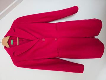 Jas van united colors of benetton met wol, maat M beschikbaar voor biedingen