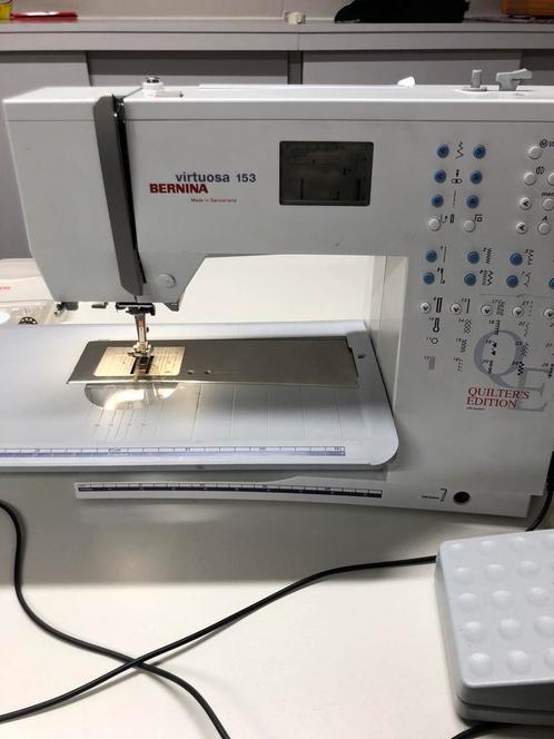 Bernina virtuosa 153 Quilters Edition, Hobby en Vrije tijd, Naaimachines en Toebehoren, Gebruikt, Naaimachine, Bernina, Ophalen of Verzenden