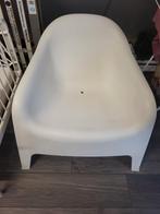 Witte kunststof tuinstoel van IKEA, Ophalen, Kunststof, Gebruikt, Wit